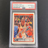 2006-07 Topps NBA Properties #20 Raymond Felton Signed Card AUTO PSA/DNA Slabbed Bobcats