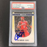 2012-13 NBA Hoops #4 Joe Johnson Signed Card AUTO PSA Slabbed Hawks