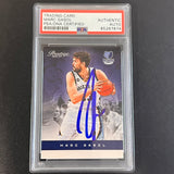 2012-13 Panini Prestige #50 Marc Gasol Signed Card AUTO PSA Slabbed Grizzlies