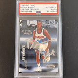 1997-98 Skybox #89 Brevin Knight Signed Card AUTO PSA Slabbed Cavaliers