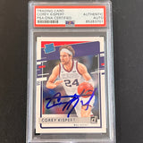 2021 Panini Chronicles Donruss Draft Picks #33 COREY KISPERT Signed Card AUTO PSA Slabbed Gonzaga