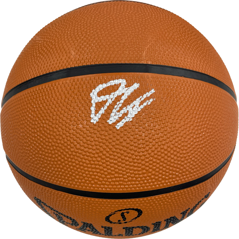 DERECK LIVELY Signed Basketball PSA/DNA DUKE Autographed