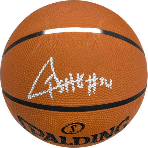 Oscar tshiebwe Signed Basketball PSA/DNA Autographed