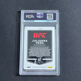 2022 Panini Donruss #52 Julianna Pena Signed Card AUTO PSA Slabbed UFC