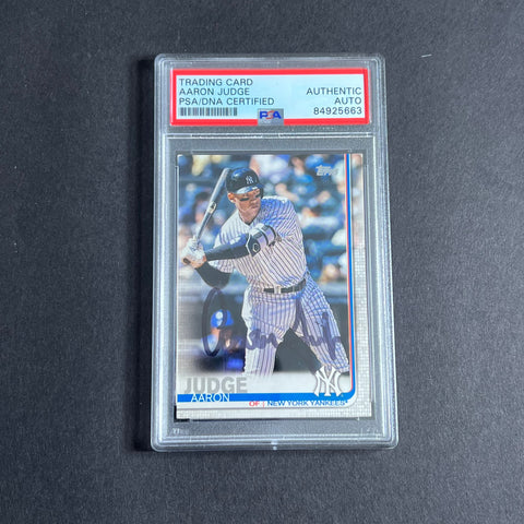 Aaron Judge Certified Autograph Baseball Card