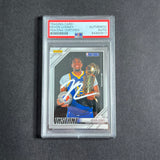 2021 Panini Instant #10 Kevon Looney Signed Card PSA Slabbed Warriors