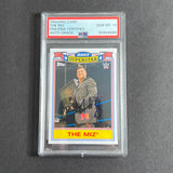 2007 Topps Superstar #TM-3 The Miz Signed Card AUTO 10 Slabbed WWE