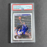 2014-15 NBA Hoops #216 Ben McLemore Signed Card AUTO PSA Slabbed Kings