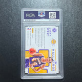 2017-18 Panini Donruss Optic #12 JERRY WEST Signed Card AUTO 10 PSA Slabbed Lakers