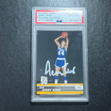 2008 Topps #48 JERRY WEST Signed Card AUTO 10 PSA Slabbed Lakers