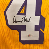 Jerry West signed jersey PSA/DNA Los Angeles Lakers Autographed