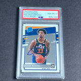2020-21 Panini Donruss #192 Elijah Hughes Signed AUTO Grade 10 PSA Slabbed RC Jazz