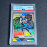 2016-17 Panini Prizim #160 Dwight Powell Card AUTO Grade 10 PSA Slabbed Mavericks