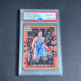 2017-18 Panini Donruss #62 Danilo Gallinari Signed AUTO 10 Grade PSA Slabbed Clippers