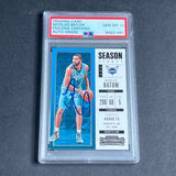 2017-18 Panini Contenders #97 Nicolas Batum Signed Card AUTO Grade 10 PSA Slabbed Hornets