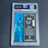 2017-18 Panini Contenders #97 Nicolas Batum Signed Card AUTO Grade 10 PSA Slabbed Hornets