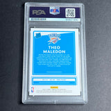2020-21 Panini Donruss #184 Theo Maledon Signed Card AUTO Grade 10 PSA Slabbed RC