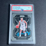 2021-22 Panini Prizim #322 Joe Wieskamp Signed Card AUTO PSA/DNA Slabbed RC Spurs