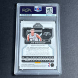 2021-22 Panini Prizim #322 Joe Wieskamp Signed Card AUTO PSA/DNA Slabbed RC Spurs