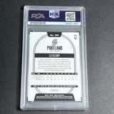 2020-21 NBA Hoops #250 CJ ELLEBY Signed Card AUTO 10 PSA Slabbed RC Trail Blazers