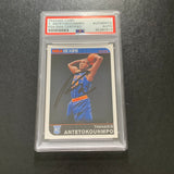 2014-15 Panini Hoops #300 Thanasis Antetokounmpo Signed Card AUTO PSA Slabbed Knicks RC