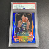 2016-17 Panini Select #8 Rashad Vaughn Signed Card AUTO PSA Slabbed Bucks