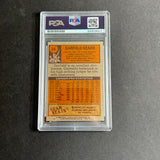 1978-79 Topps #54 Garfield Heard Signed Card AUTO PSA Slabbed Suns