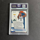 2014-15 Panini Prizm #14 Thaddeus Young Signed Card AUTO PSA/DNA Slabbed Timberwolves