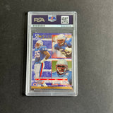 1994 Fleer #50 Willie McGinest Signed Card AUTO PSA Slabbed Patriots