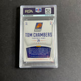 2012-13 Panini Innovation #26 Tom Chambers Signed Card AUTO PSA Slabbed Suns