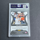 2019 Panini Prizim #36 Cody Martin Signed Card AUTO PSA/DNA Slabbed RC Hornets