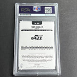 2017-18 NBA Hoops #278 Tony Bradley Signed Card AUTO PSA Slabbed RC Jazz