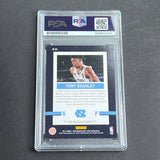 2017 Panini Contenders #25 Tony Bradley Signed Card AUTO PSA Slabbed RC Jazz