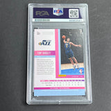 2017-18 Panini Status #117 Tony Bradley Signed Card AUTO PSA Slabbed RC Jazz
