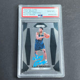 2017-18 Panini Prizim #118 Tony Bradley Signed Card AUTO PSA Slabbed RC Jazz