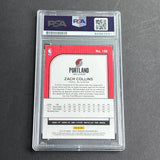 2019-20 Panini Hoops #159 ZACH COLLINS Signed Card AUTO Grade 10 PSA Slabbed Blazers