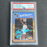 2016-17 Panini Donruss #88 Will Barton Signed Card AUTO Grade 10 PSA Slabbed Nuggets