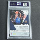 2019-20 Panini Mosaic #151 Will Barton Signed Card AUTO Grade 10 PSA Slabbed Nuggets
