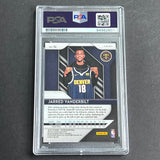 2018-19 Panini Prizm #42 JARRED VANDERBILT Signed AUTO Grade 10 PSA Slabbed RC Nuggets