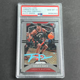 2019-20 Panini Chronicles #509 Terrance Davis Signed Card AUTO Grade 10 PSA Slabbed Raptors
