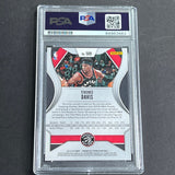 2019-20 Panini Chronicles #509 Terrance Davis Signed Card AUTO Grade 10 PSA Slabbed Raptors