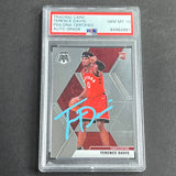 2019-20 Panini Mosaic #226 Terrance Davis Signed Card AUTO Grade 10 PSA Slabbed Raptors
