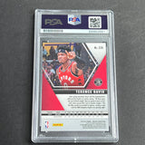 2019-20 Panini Mosaic #226 Terrance Davis Signed Card AUTO Grade 10 PSA Slabbed Raptors