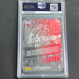 2017-18 Panini Prestige #13 Justin Holiday Signed Card AUTO Grade 10 PSA Slabbed Bulls
