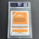 2019-20 Panini Donruss #15 Evan Fournier Signed Card AUTO GRADE 10 PSA Slabbed