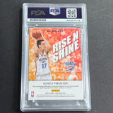 2020-21 Panini NBA Hoops #RNS_APS Aleksej Pokusevski Signed Card AUTO Grade 10 PSA Slabbed RC Thunder
