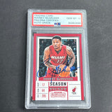 2017 Panini Contenders #42 Rodney McGruder Signed Card AUTO Grade 10 PSA Slabbed Heat RC