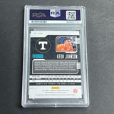 2021 Panini Chronicles #323 Keon Johnson Signed Card AUTO Grade 10 PSA Slabbed