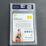 2021 Chronicles Draft Picks #9 Franz Wagner Signed Card AUTO Grade 10 PSA Slabbed RC Michigan