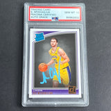 2018-19 Panini Donruss #193 Svi Mykhailiuk Signed Card AUTO 10 PSA Slabbed RC Lakers
